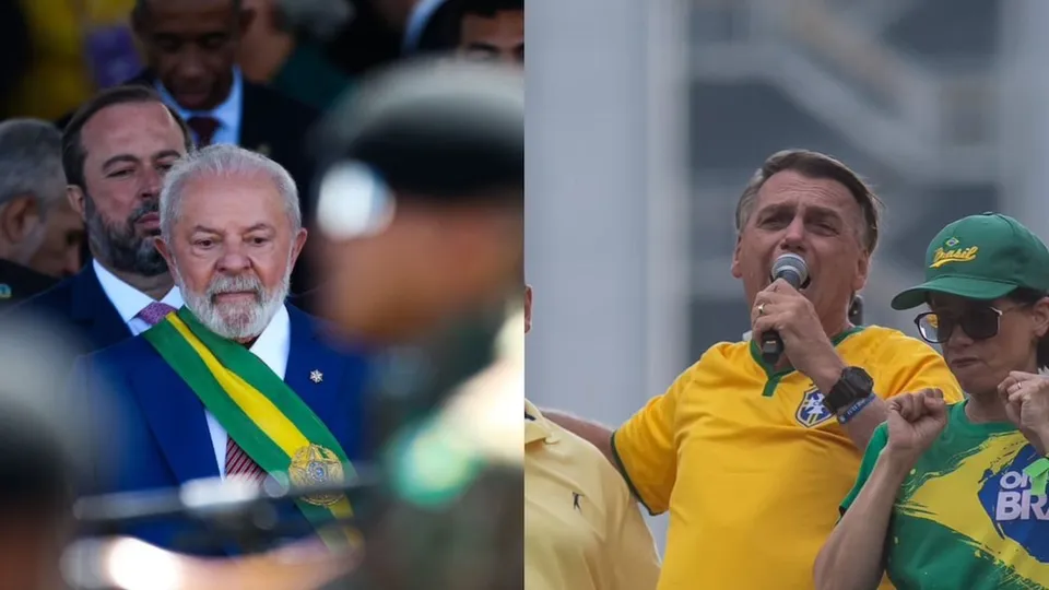 Pesquisa aponta que Bolsonaro venceria Lula em um eventual primeiro turno eleitoral