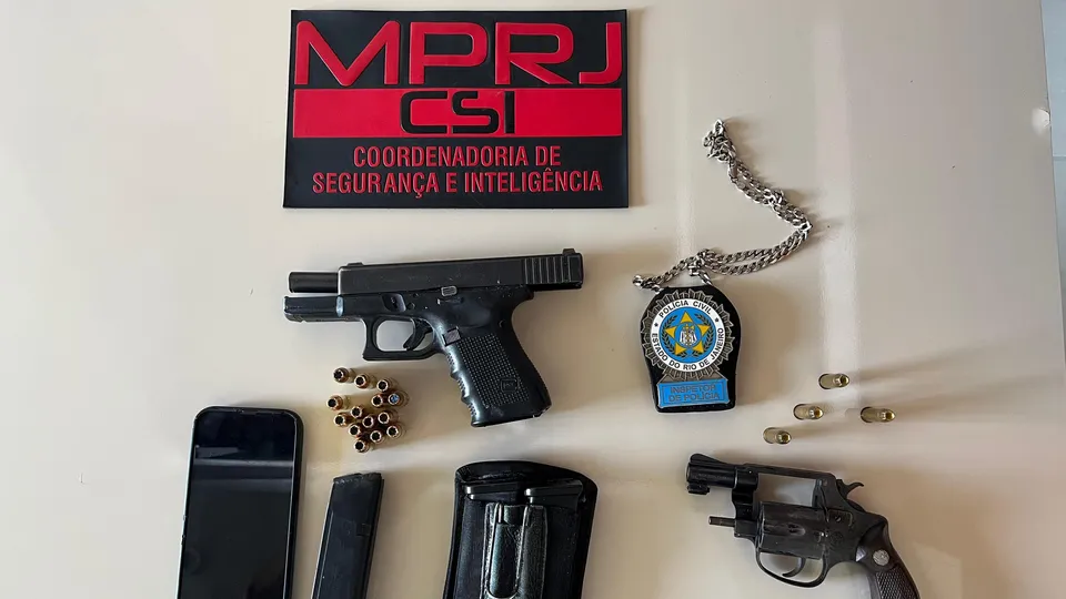 Operação do MPRJ mira policiais e agente penitenciário ligados a Rogério Andrade