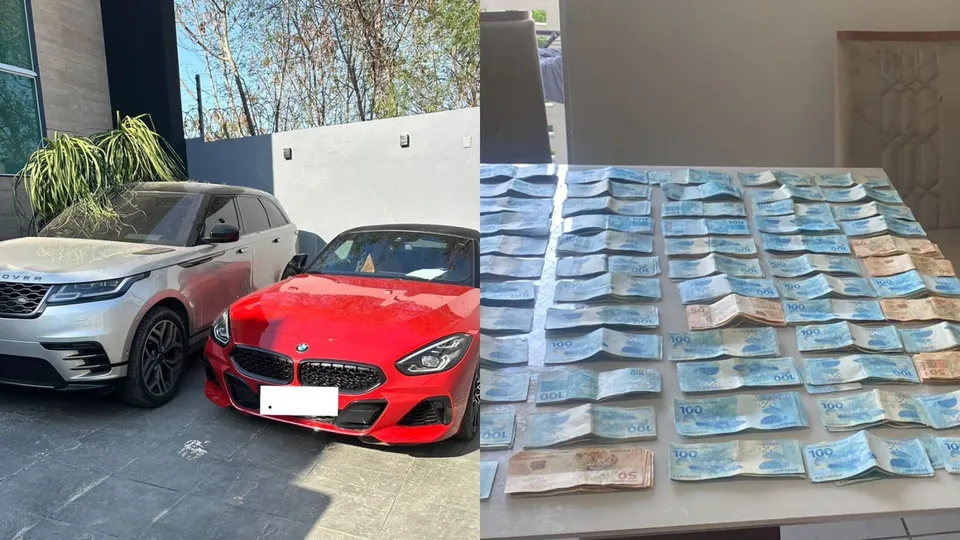 Operação Bazófia desarticula esquema de fraudes com a prisão de 14 suspeitos e apreensão de bens de luxo.