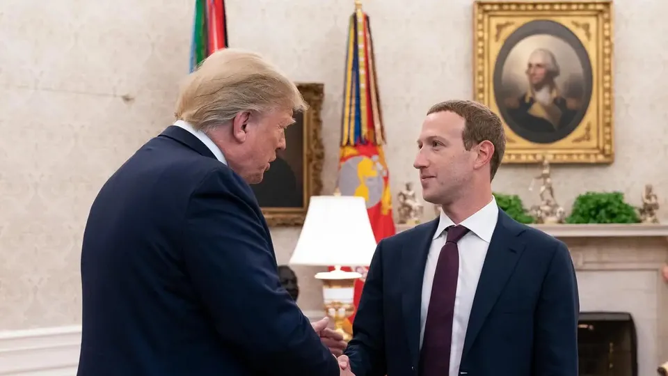 Mark Zuckerberg se encontra com Donald Trump e discute renovação nos EUA