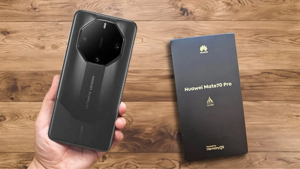 Durante evento em Shenzhen, a Huawei apresentou o Mate 70, seu primeiro smartphone com o HarmonyOS Next, buscando autonomia tecnológica.