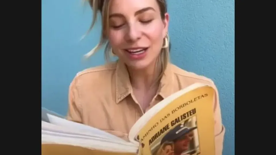A apresentadora elogiou Julia Foti, mas não comentou sobre sua participação na nova produção da Netflix.