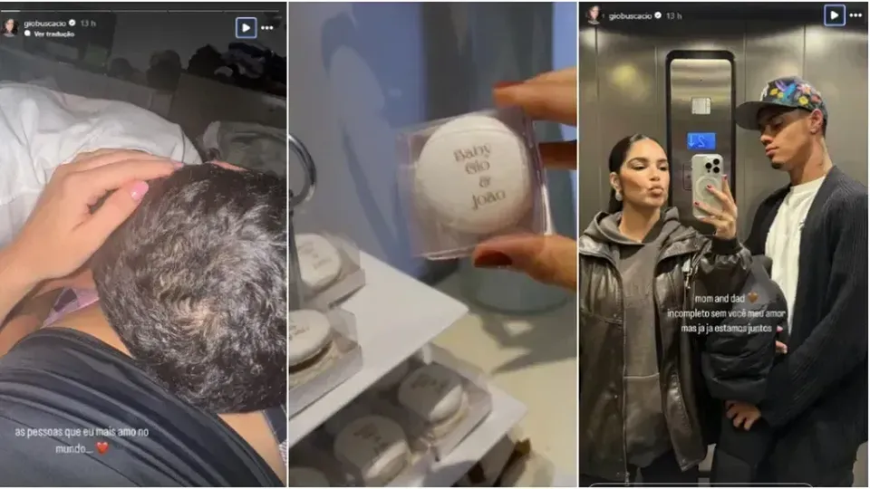 A influenciadora anunciou a novidade nas redes sociais, gerando expectativa na família do ex-jogador