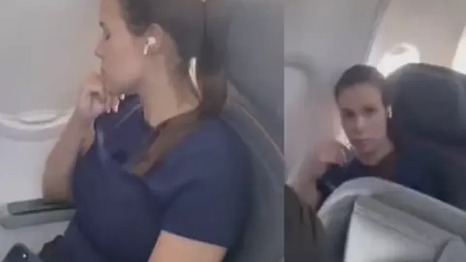 Jennifer Castro, que viralizou ao recusar trocar de lugar em avião, explica sua posição e gera debate nas redes sociais.