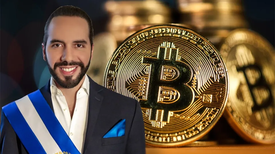 O presidente de El Salvador, Nayib Bukele, comemora os lucros de 127% com a alta do bitcoin, que ultrapassou 100 mil dólares pela primeira vez.