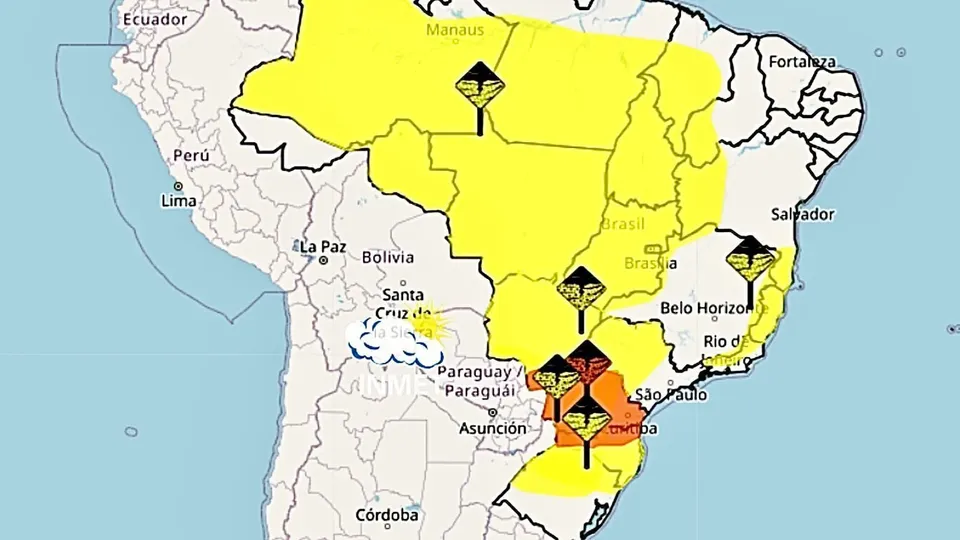 Frente fria traz chuvas e temperaturas amenas em São Paulo e regiões vizinhas; confira as previsões para outras cidades