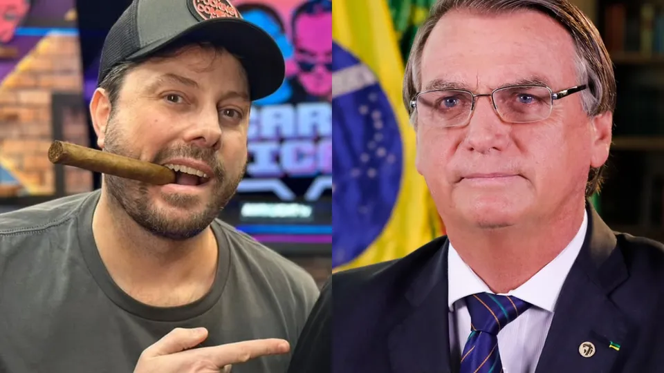 Danilo Gentili critica Jair Bolsonaro e o chama de 'covarde' em redes sociais