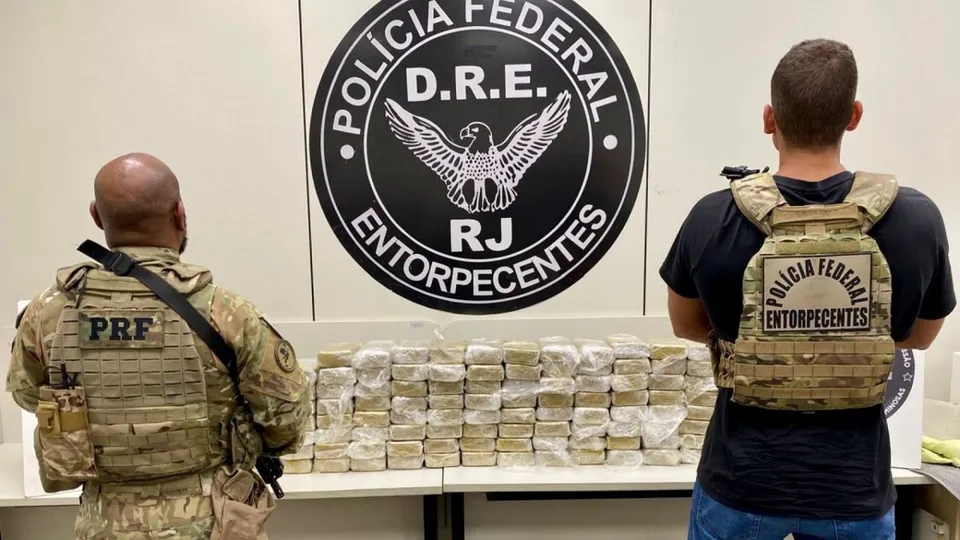 Apreensão ocorreu durante operação da PRF e PF em Piraí, no Sul Fluminense
