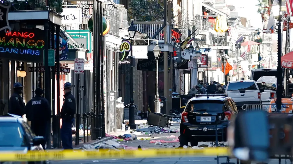 FBI confirma que motorista agiu sozinho em ataque terrorista em Nova Orleans