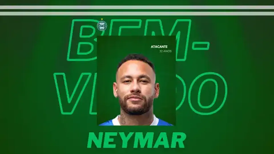 Torcedores do Coritiba foram surpreendidos por uma falsa contratação do atacante Neymar nesta sexta-feira (3)