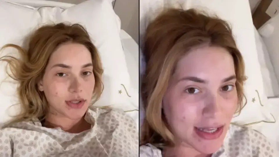A influenciadora digital compartilha detalhes de sua recuperação após cirurgias em São Paulo.