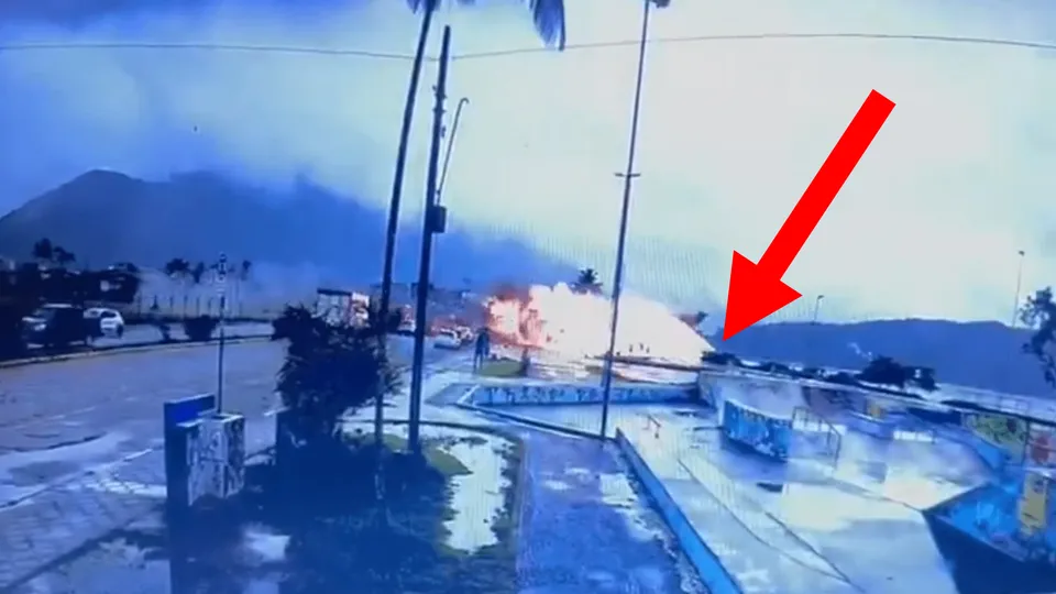 Três pessoas que estavam em pista de skate foram feridas pela explosão de avião em Ubatuba, que deixou uma vítima fatal.