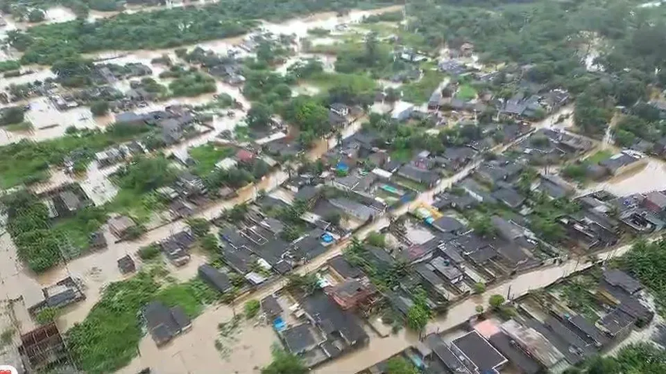 Defesa Civil registra 263 mm de chuva em 24 horas; 442 pessoas estão em abrigos municipais.