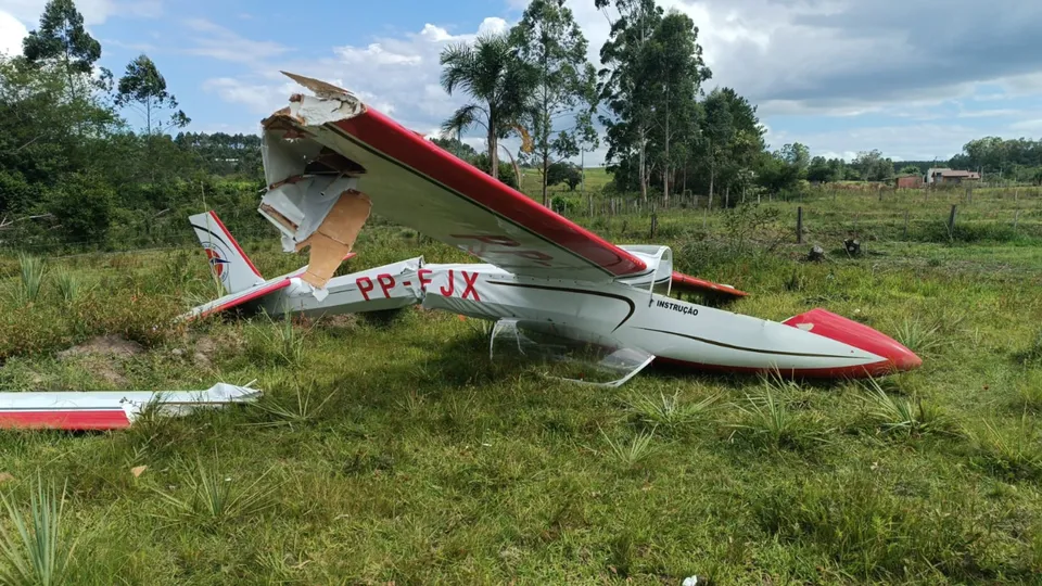 Avião cai em Montenegro, no Rio Grande do Sul; ex-prefeito estava a bordo