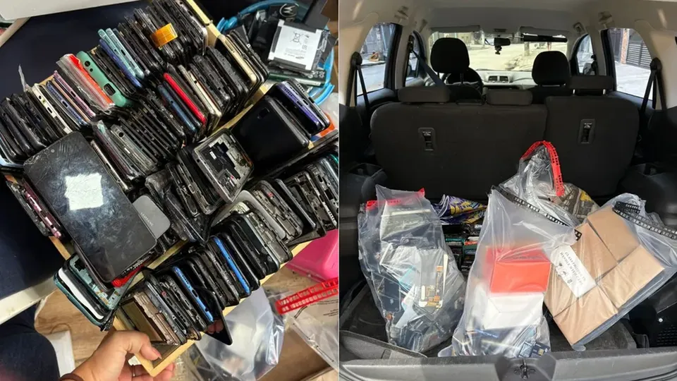 As ações visavam desmantelar redes criminosas que comercializam celulares roubados; 39 detidos em flagrante.