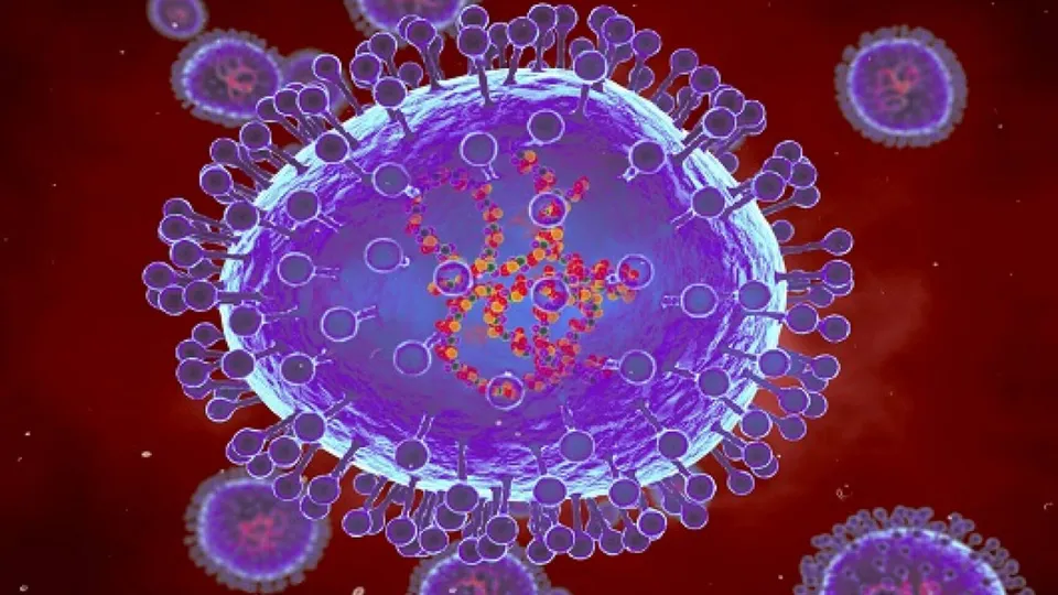 A taxa de infecção por metapneumovírus humano no norte da China apresenta redução, segundo autoridades locais. O vírus provoca sintomas semelhantes aos de resfriados.
