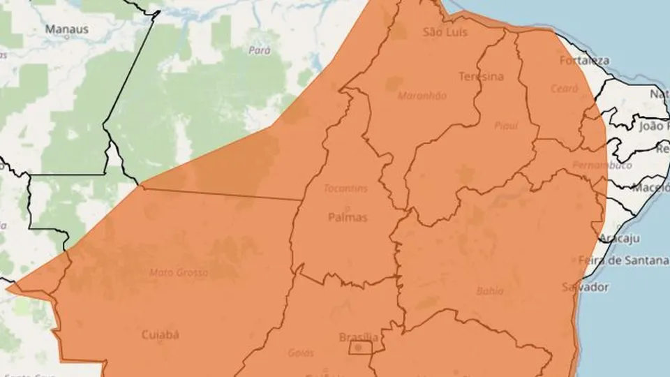 Inmet emite alerta de chuvas intensas para diversas regiões do Brasil; confira os detalhes