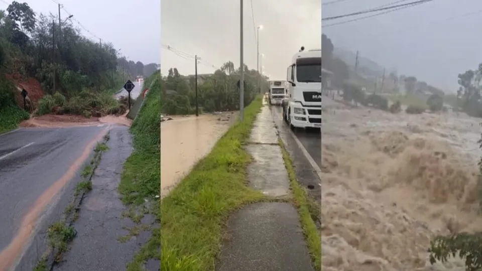 Sete cidades de Santa Catarina enfrentam emergência após intensas chuvas