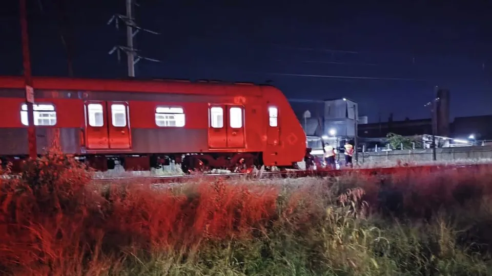 Acidente ocorreu na linha 7-Rubi entre Campo Limpo Paulista e Várzea Paulista nesta segunda-feira.