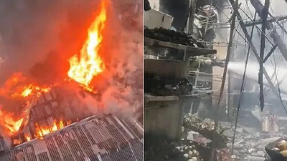 Incêndio atinge edifício comercial no centro de São Paulo nesta sexta-feira