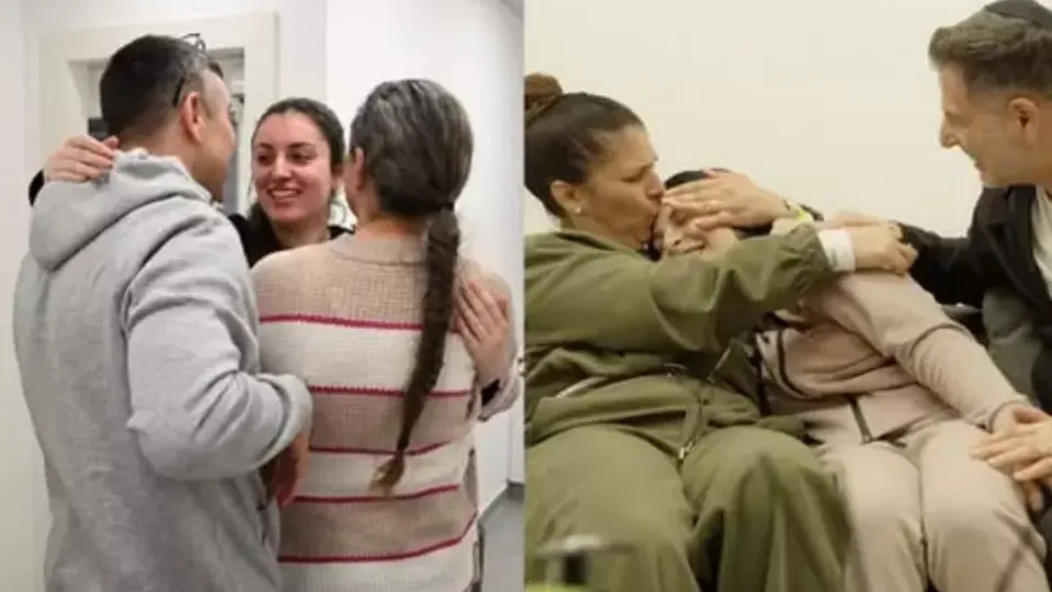 Karina Ariev, Daniella Gilboa, Liri Albag e Naama Levy foram libertadas após 15 meses em cativeiro e emocionaram ao reencontrar seus entes queridos.