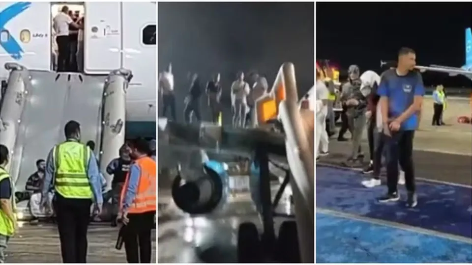 Polícia Federal explica que algemas são utilizadas apenas durante voos de repatriação, não no desembarque.
