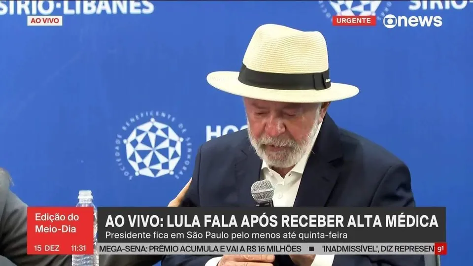 O presidente Lula declarou estar '100% curado da cabeça' após cirurgia em dezembro e exames realizados na última semana.