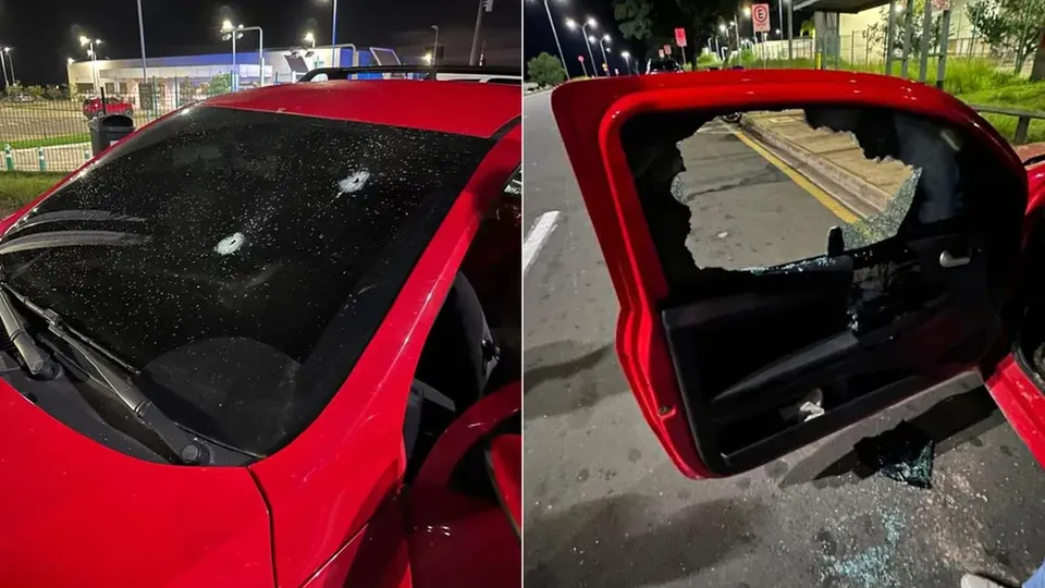 Mauro Ribas Junior, defensor de policiais militares acusados de matar Vinícius Gritzbach, teve carro alvejado por tiros; ele não se feriu gravemente.