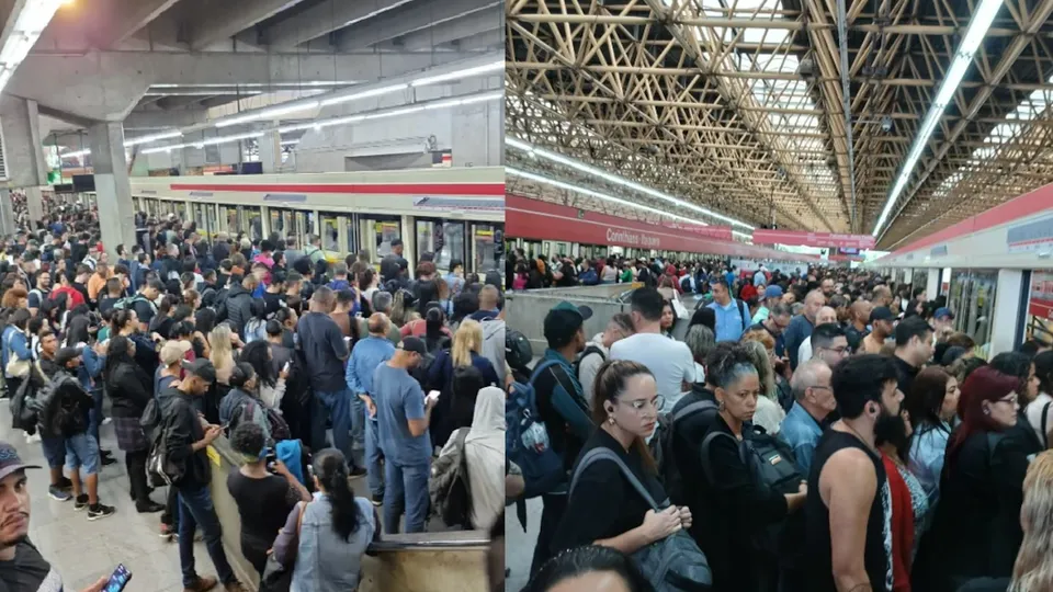 Problema técnico na estação Artur Alvim impactou a circulação dos trens na manhã desta segunda-feira, 3.