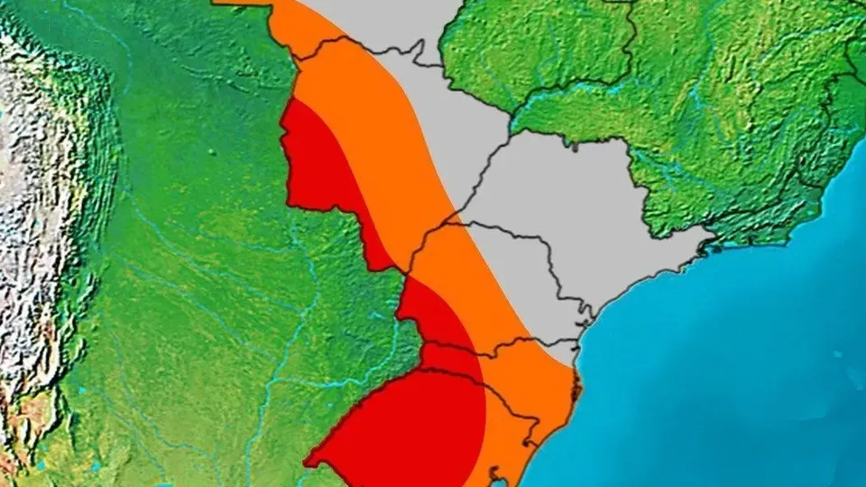 ClimaTempo alerta para temperaturas até 7ºC acima da média no Sul e Centro-Oeste até sexta-feira.