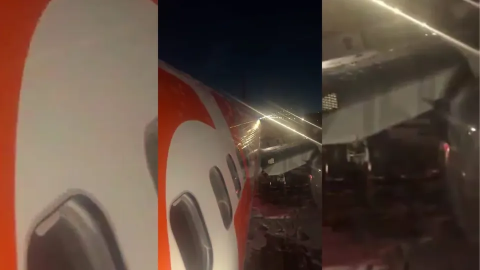 Incidente ocorreu na noite de terça-feira (11) no aeroporto do Rio de Janeiro; não houve feridos.