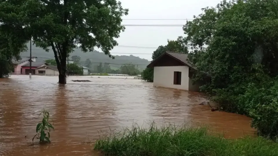 Chuvas podem ultrapassar 60 mm/h e ventos atingir 100 km/h em várias regiões