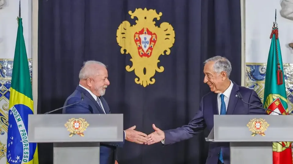 Marcelo Rebelo de Sousa e Luís Montenegro iniciam agenda oficial para fortalecer laços entre Brasil e Portugal