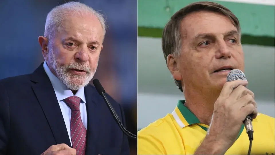 Pesquisa do Instituto Paranã Pesquisas indica que Lula tem 36% e Bolsonaro 33,8%; margem de erro é de 2,2 pontos.