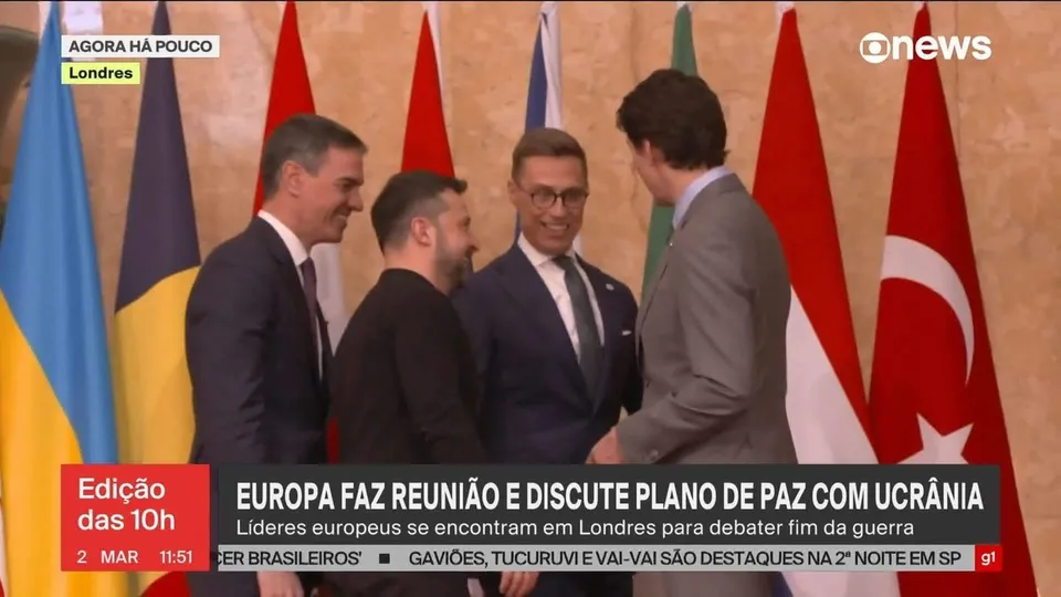 Após cúpula em Londres, presidente da Comissão Europeia enfatiza aumento de gastos em Defesa para a segurança da região.