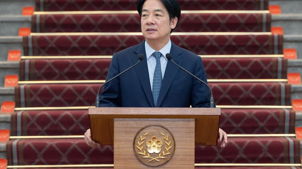 O presidente Lai Ching-te propõe ações para conter a crescente influência chinesa na ilha.