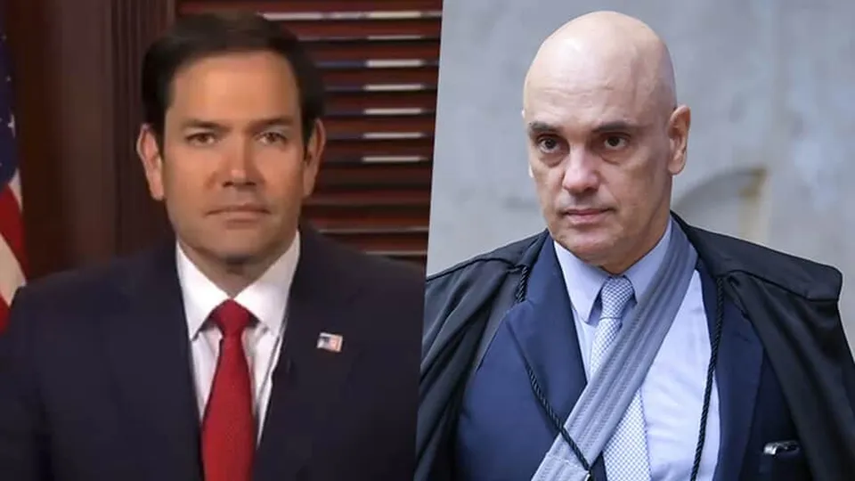Marco Rubio, secretário de Estado dos EUA, anuncia novas medidas contra censura, citando a América Latina e possíveis sanções a Alexandre de Moraes.