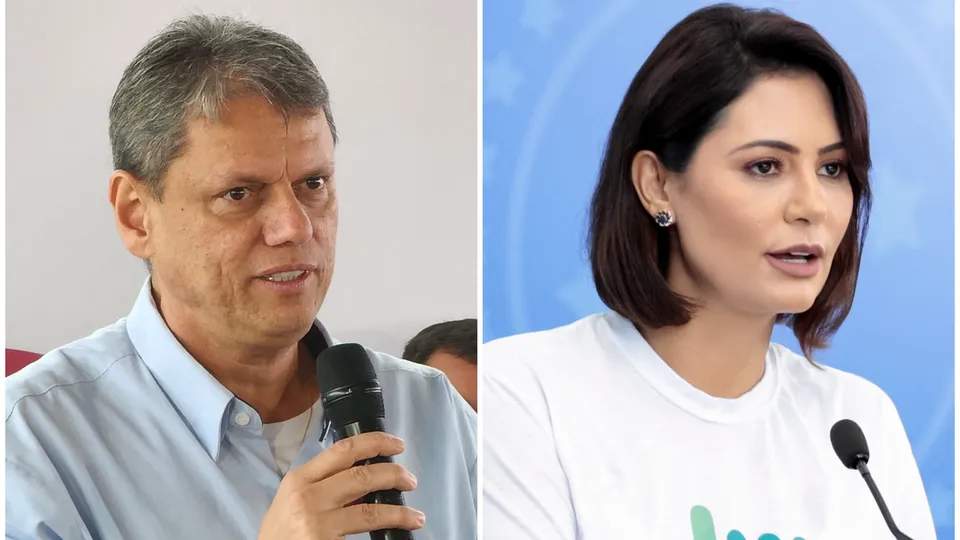 Tarcísio e Michelle se destacam como alternativas da direita após inelegibilidade de Bolsonaro