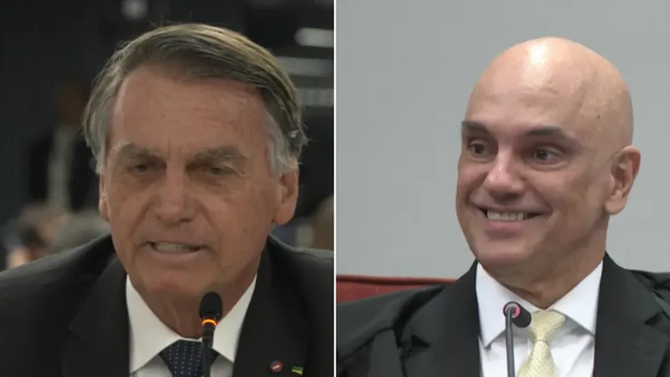 Bolsonaro brinca e convida Moraes para ser seu vice em 2026; resposta é negativa