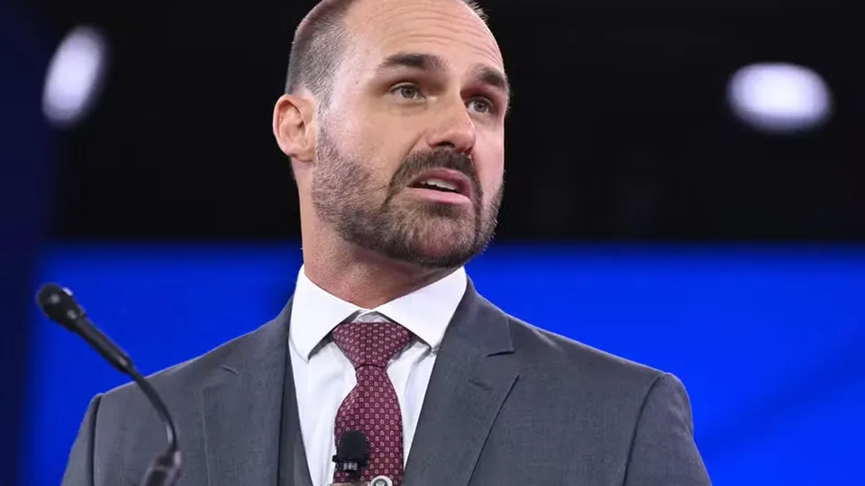 Eduardo Bolsonaro pretende dificultar diálogo de senadores em missão nos EUA