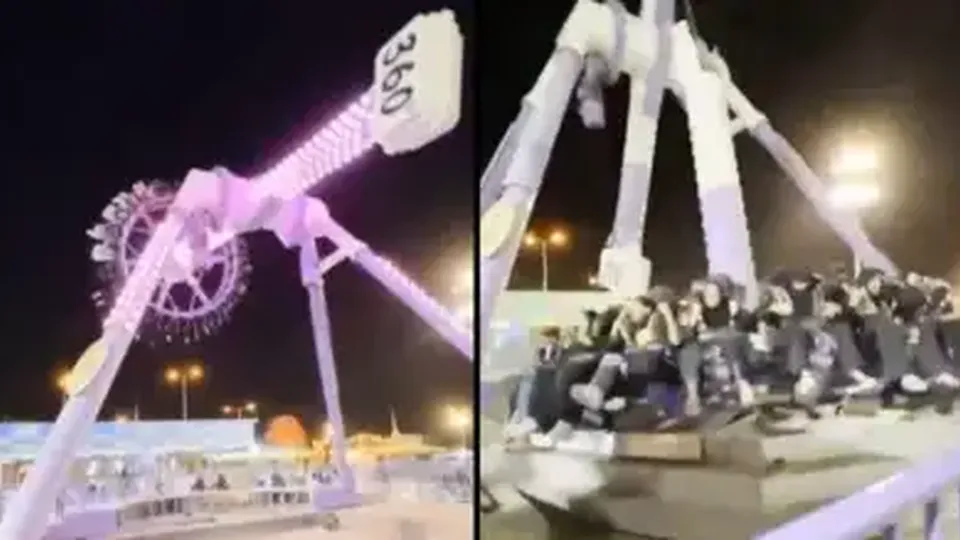Brinquedo se parte ao meio em parque na Arábia Saudita e deixa 23 feridos
