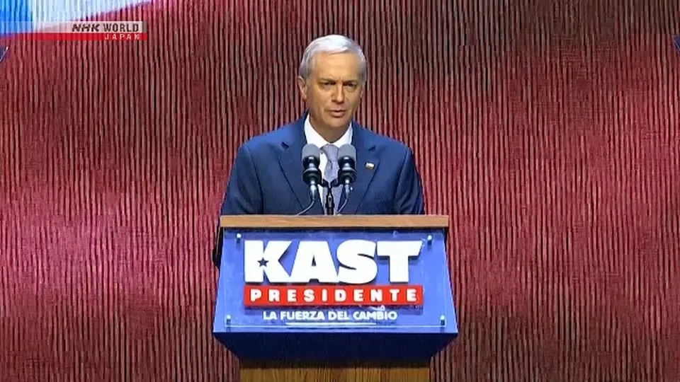 O candidato de direita conquistou 58,17% dos votos no segundo turno, derrotando Jeannette Jara