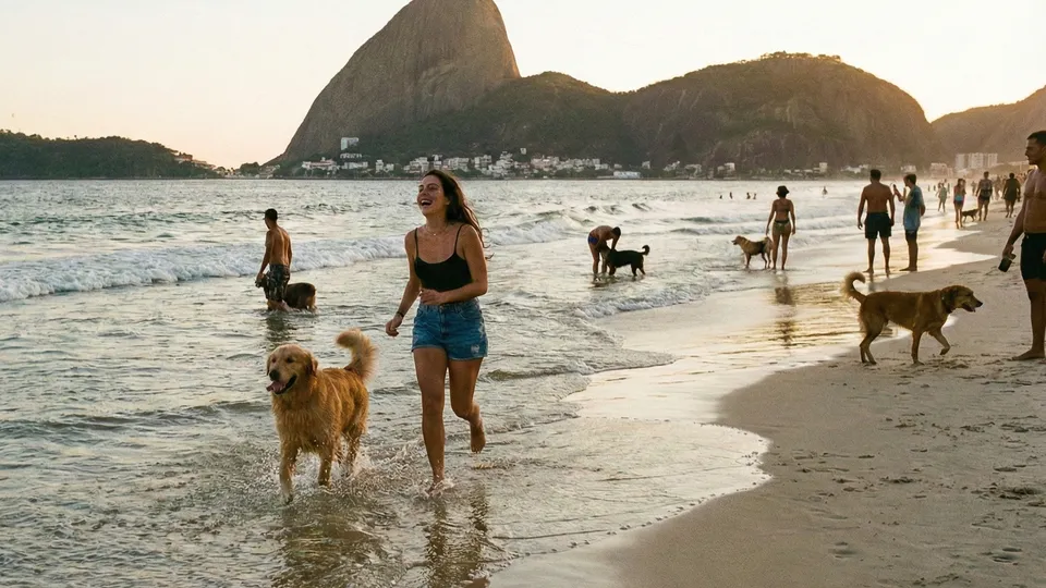 Com mais cidades liberando c&atilde;es na areia, tutores ganham novas op&ccedil;&otilde;es para curtir o litoral brasileiro ao lado dos pets, mas regras variam e exigem aten&ccedil;&atilde;o.