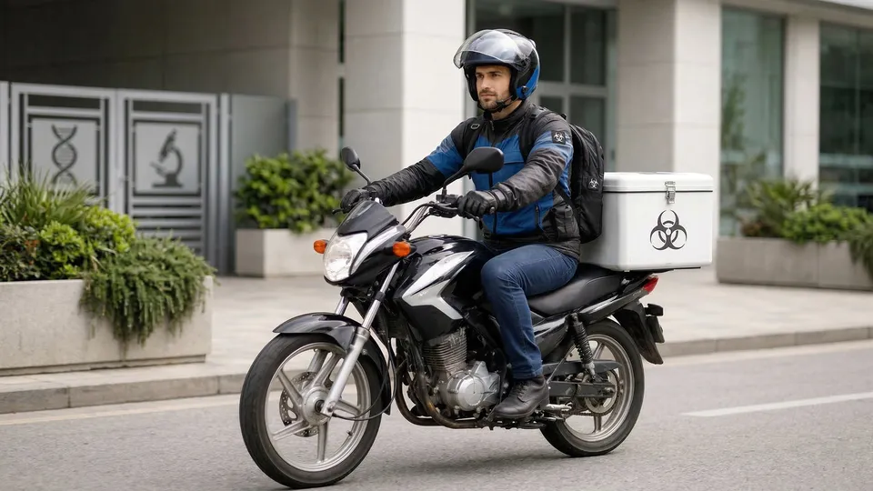 Profissionais especializados no transporte de amostras e materiais cl&iacute;nicos conectam cl&iacute;nicas, hospitais e laborat&oacute;rios veterin&aacute;rios e ganham espa&ccedil;o na cadeia de diagn&oacute;stico.