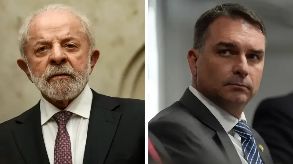 Levantamento in&eacute;dito mostra Fl&aacute;vio Bolsonaro com 47,6% contra 46,6% de Lula em poss&iacute;vel segundo turno de 2026.