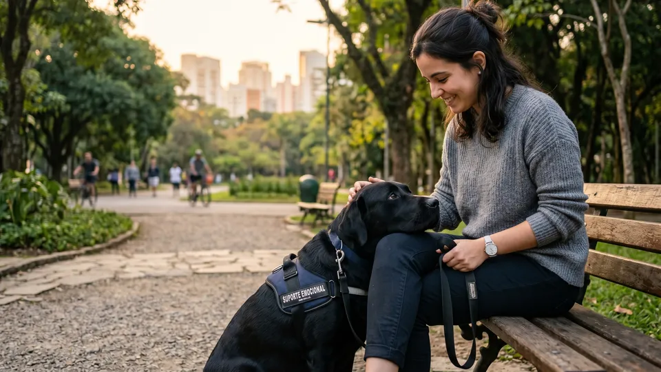 Com respaldo terap&ecirc;utico, animais ajudam a reduzir ansiedade e depress&atilde;o, mas falta de regulamenta&ccedil;&atilde;o no Brasil ainda gera conflitos.
