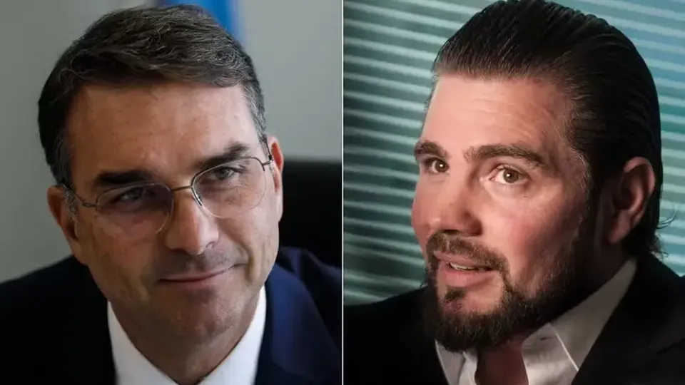 Fl&aacute;vio Bolsonaro confirma visita a Daniel Vorcaro ap&oacute;s pris&atilde;o do banqueiro