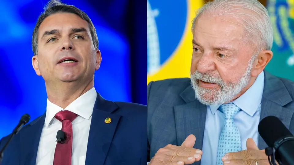 Empate t&eacute;cnico entre Fl&aacute;vio Bolsonaro e Lula no 2&ordm; turno, aponta pesquisa Gerp