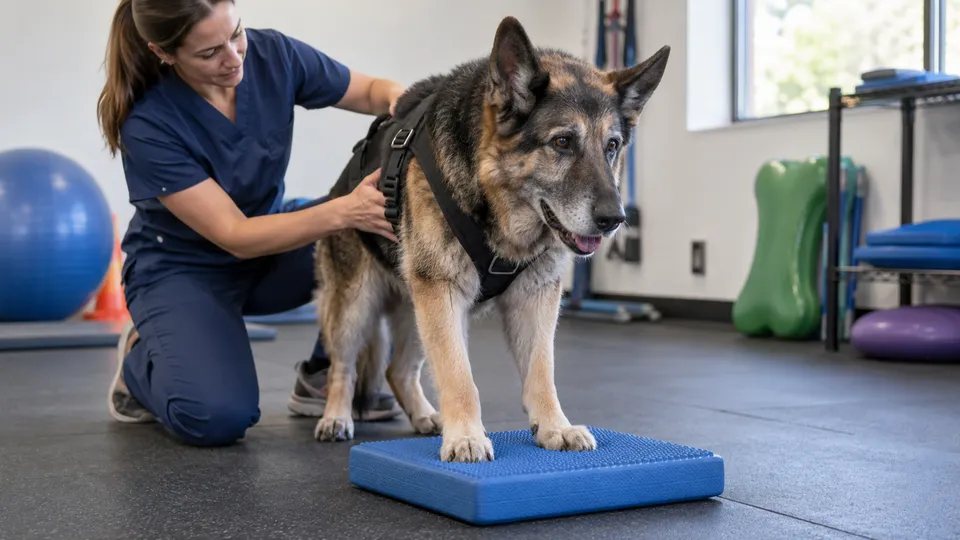 Reabilita&ccedil;&atilde;o combina avalia&ccedil;&atilde;o, exerc&iacute;cios e controle da dor para ajudar c&atilde;es e gatos a recuperar fun&ccedil;&otilde;es e manter qualidade de vida na rotina.