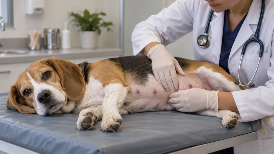No Outubro Rosa, tutores devem observar n&oacute;dulos, incha&ccedil;o e secre&ccedil;&otilde;es nas mamas: avalia&ccedil;&atilde;o veterin&aacute;ria r&aacute;pida amplia as op&ccedil;&otilde;es de tratamento.